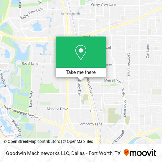 Mapa de Goodwin Machineworks LLC