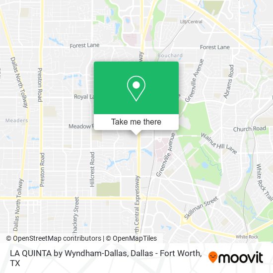 Mapa de LA QUINTA by Wyndham-Dallas