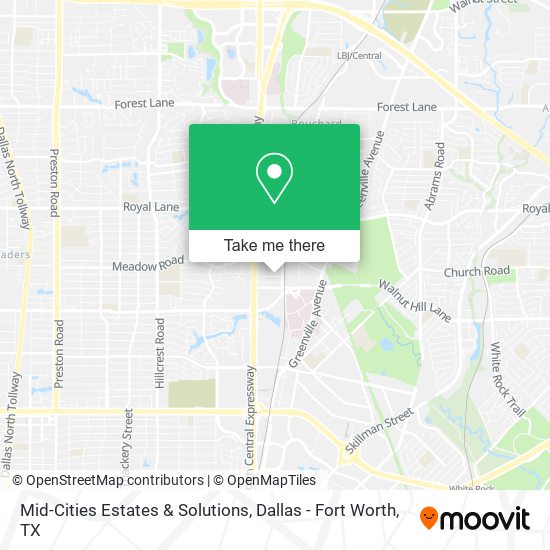 Mid-Cities Estates & Solutions map
