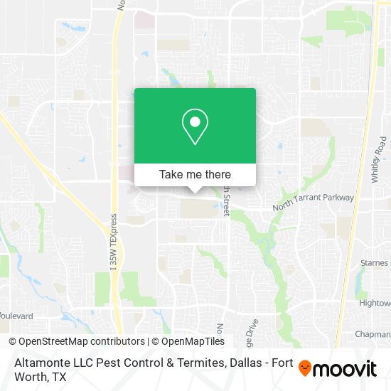 Altamonte LLC Pest Control & Termites map