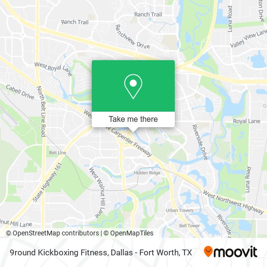 Mapa de 9round Kickboxing Fitness