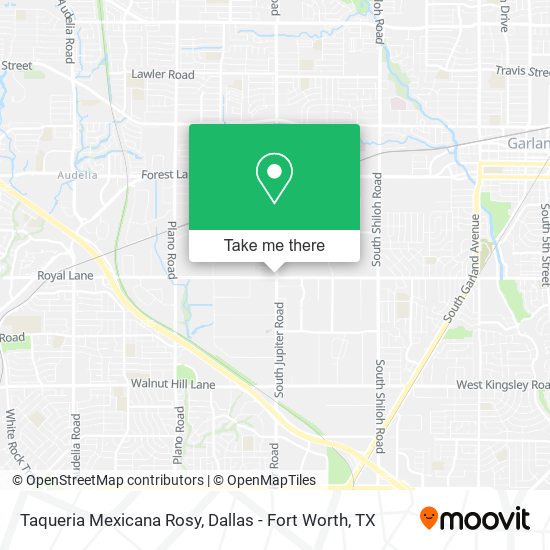 Taqueria Mexicana Rosy map