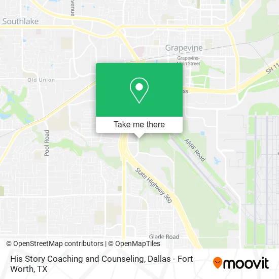 His Story Coaching and Counseling map