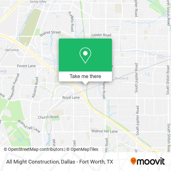 All Might Construction map
