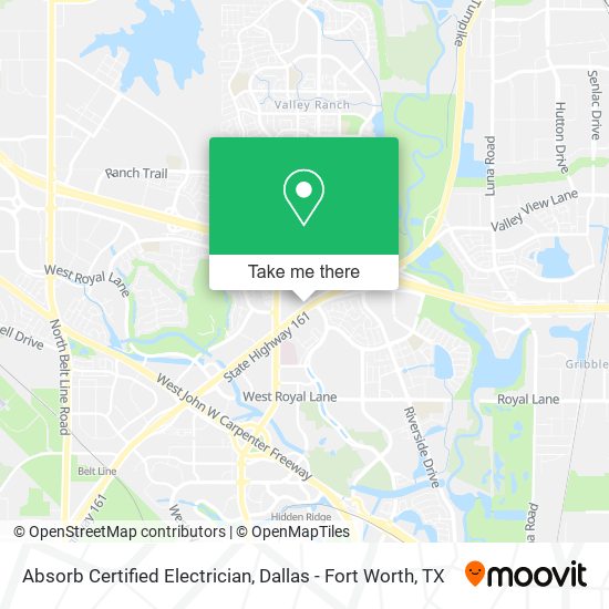 Absorb Certified Electrician map