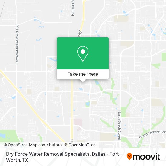 Dry Force Water Removal Specialists map