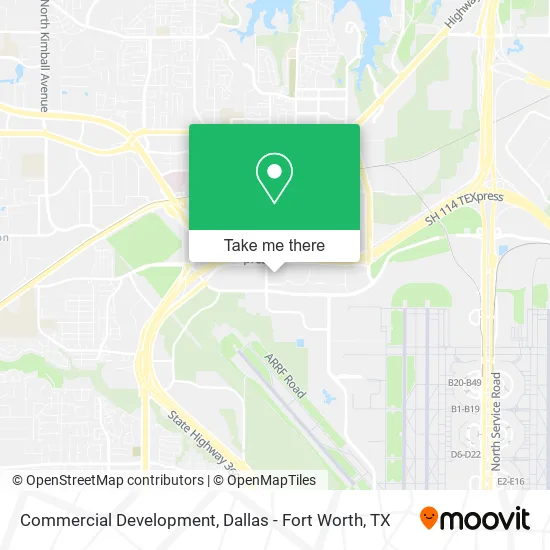 Commercial Development map