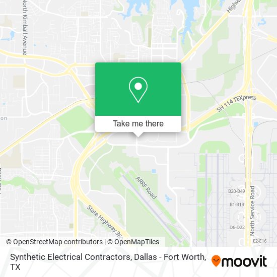 Synthetic Electrical Contractors map