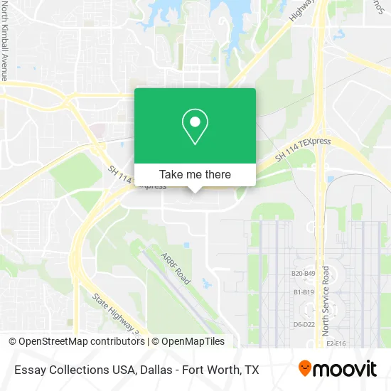 Mapa de Essay Collections USA