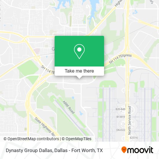 Dynasty Group Dallas map