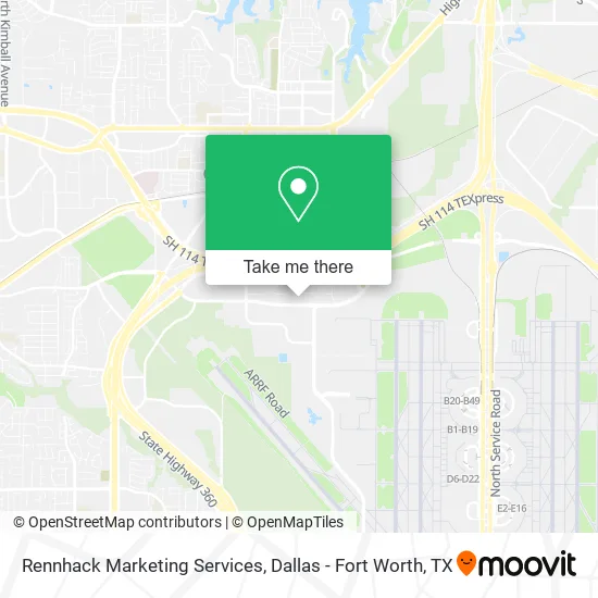 Mapa de Rennhack Marketing Services