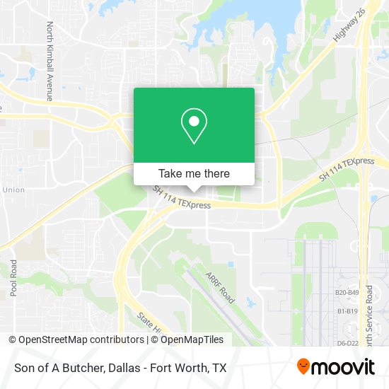 Son of A Butcher map