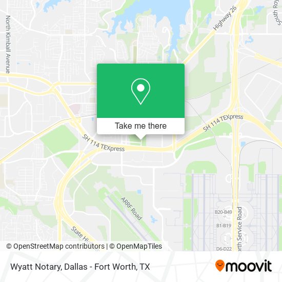 Wyatt Notary map