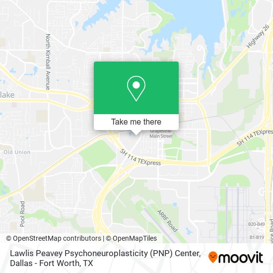 Mapa de Lawlis Peavey Psychoneuroplasticity (PNP) Center