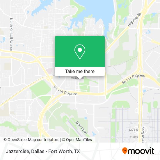 Mapa de Jazzercise