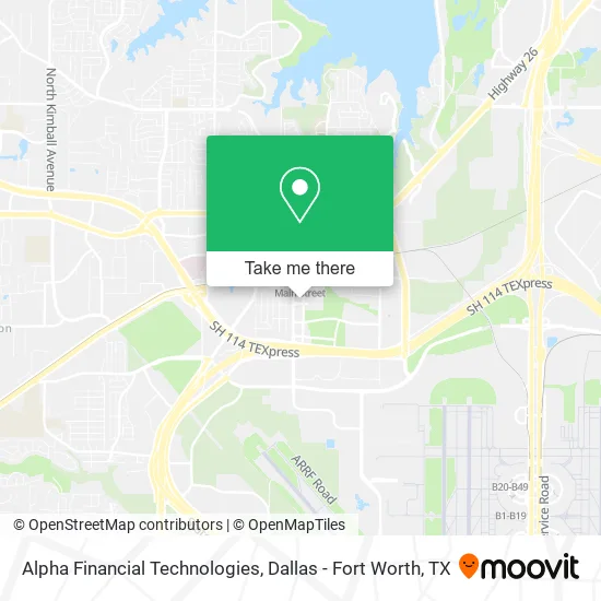 Alpha Financial Technologies map