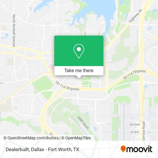 Dealerbuilt map