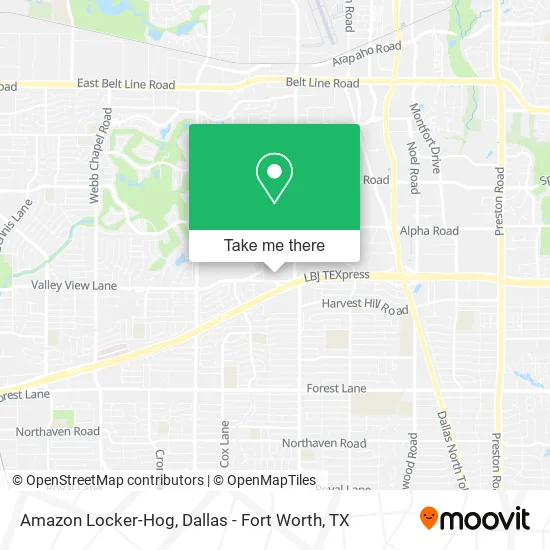 Amazon Locker-Hog map
