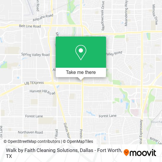 Walk by Faith Cleaning Solutions map