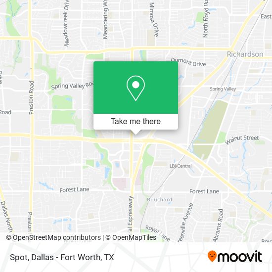 Mapa de Spot