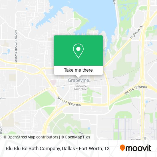 Blu Blu Be Bath Company map