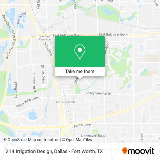 214 Irrigation Design map