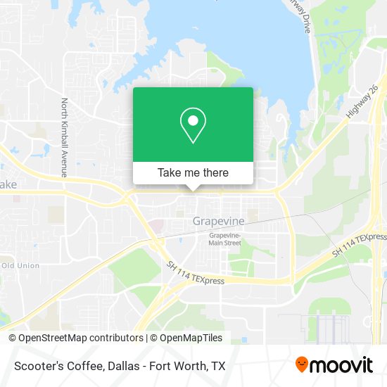 Scooter's Coffee map