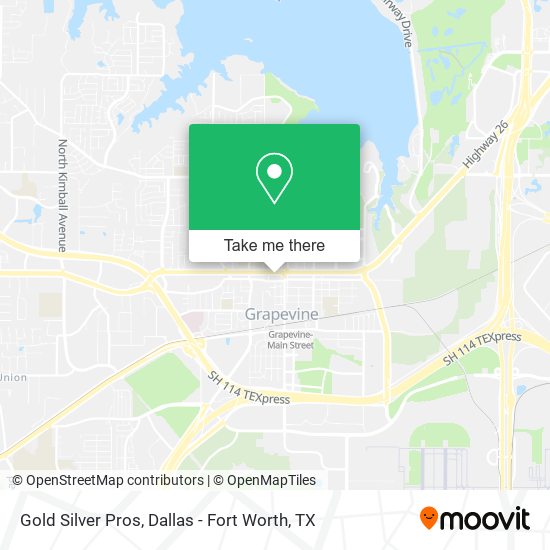 Gold Silver Pros map