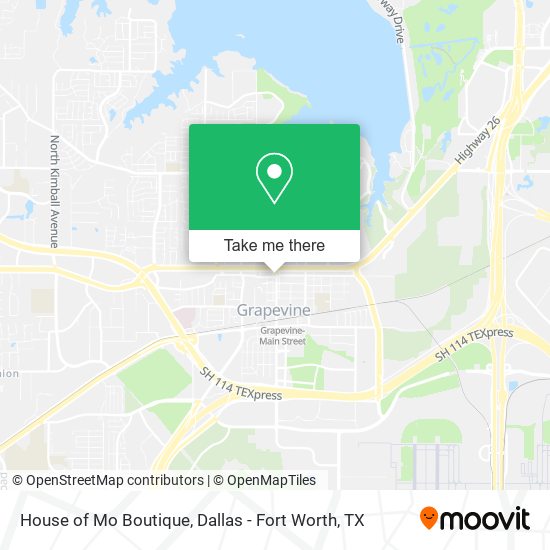 House of Mo Boutique map