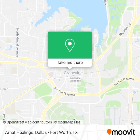 Arhat Healings map