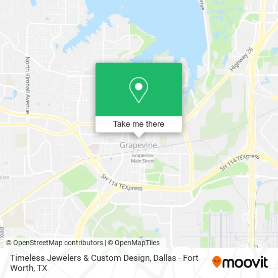 Timeless Jewelers & Custom Design map