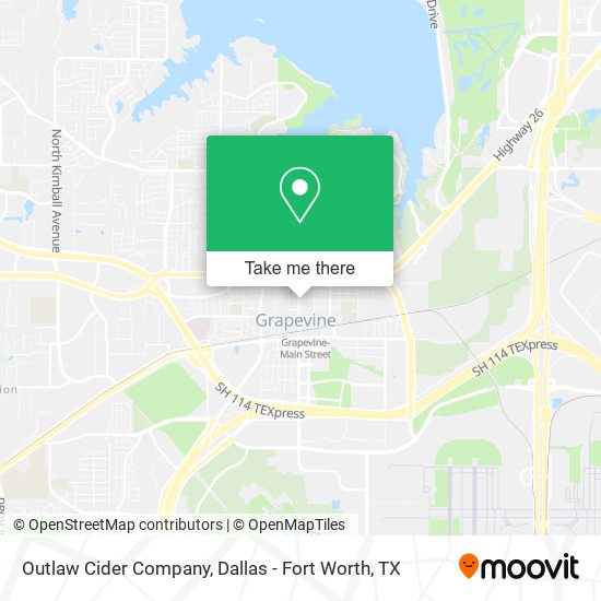 Outlaw Cider Company map