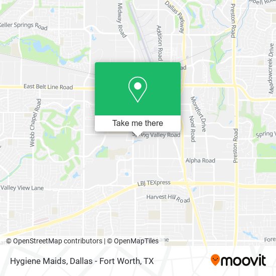 Hygiene Maids map