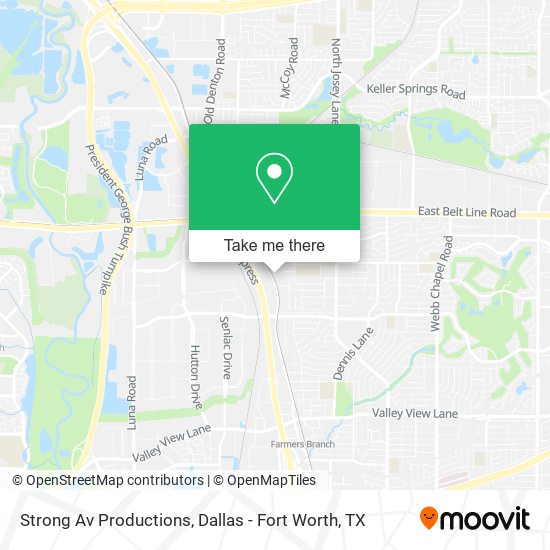 Strong Av Productions map