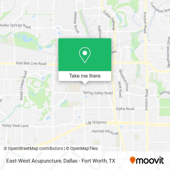 East-West Acupuncture map