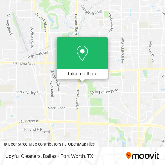 Mapa de Joyful Cleaners
