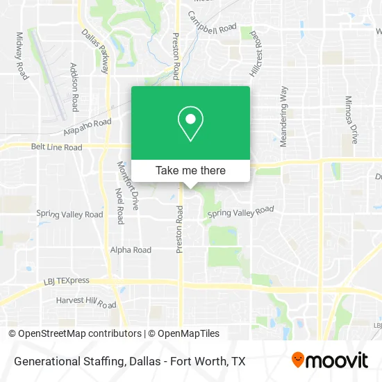 Mapa de Generational Staffing