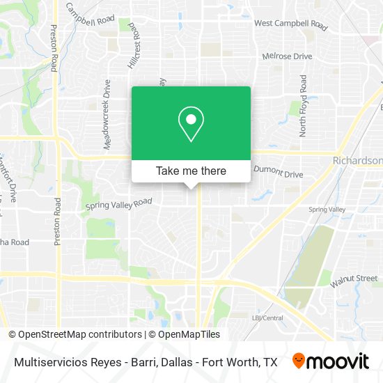 Multiservicios Reyes - Barri map
