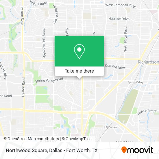 Northwood Square map