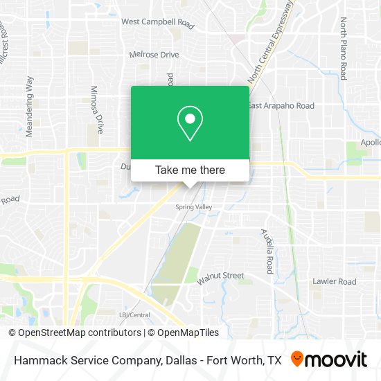 Mapa de Hammack Service Company