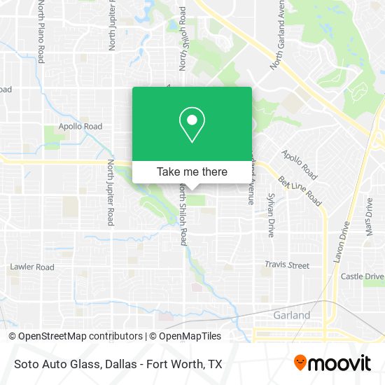Soto Auto Glass map