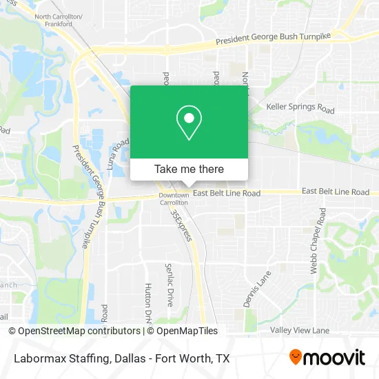 Labormax Staffing map