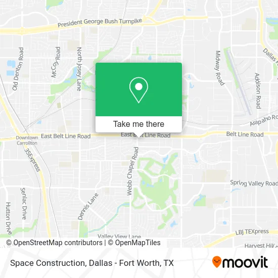 Space Construction map