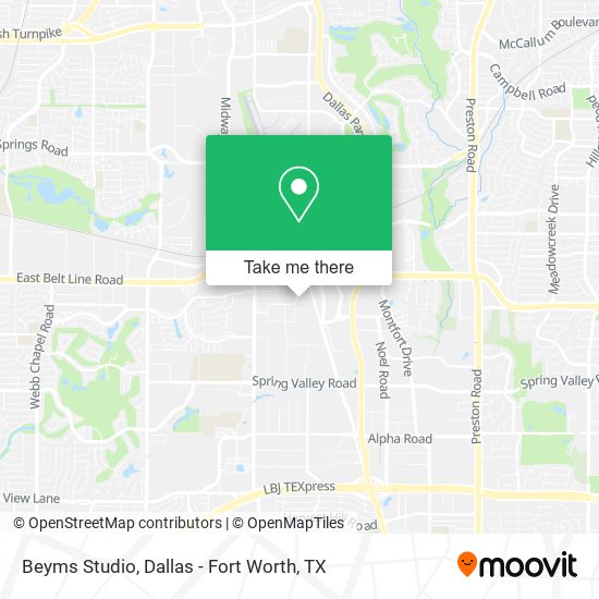 Beyms Studio map