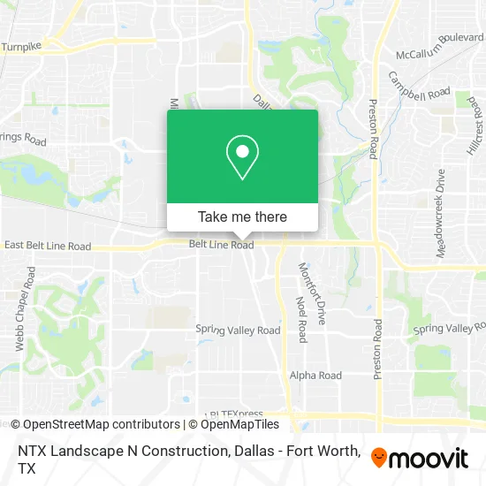 Mapa de NTX Landscape N Construction