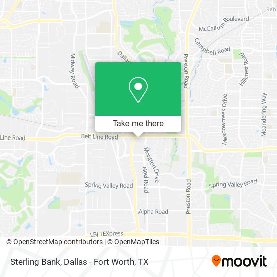 Sterling Bank map