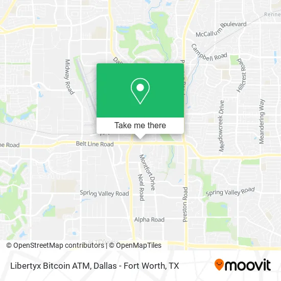 Libertyx Bitcoin ATM map