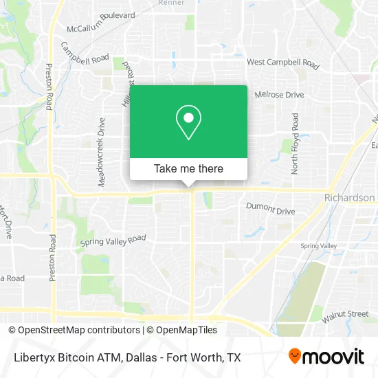 Libertyx Bitcoin ATM map