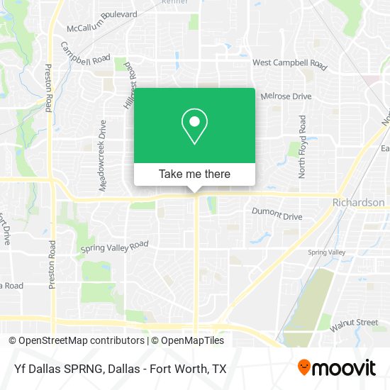 Mapa de Yf Dallas SPRNG