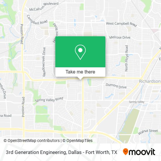 3rd Generation Engineering map